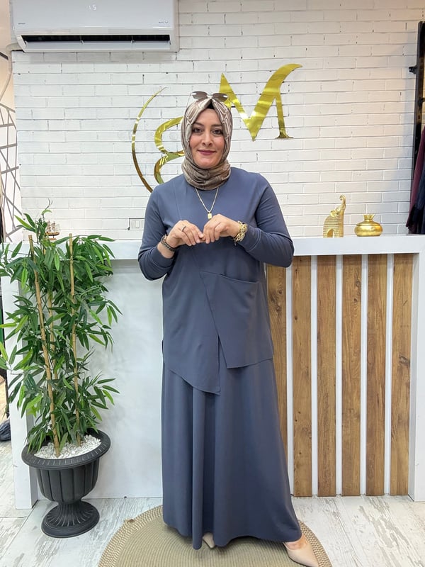 MODAL KUMAŞ TİRİL TİRİL  ETEKLİ TAKIM