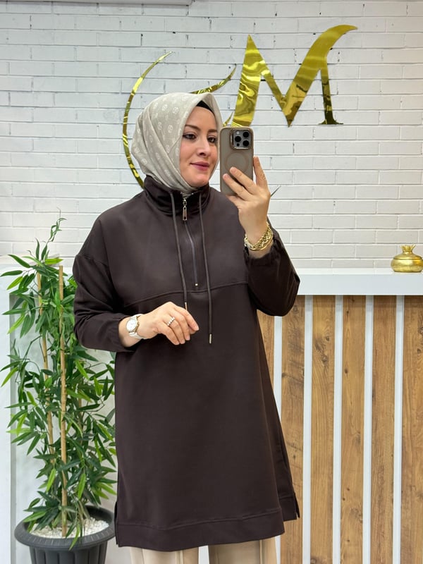 OVERSİZE PAMUKLU TUNİK