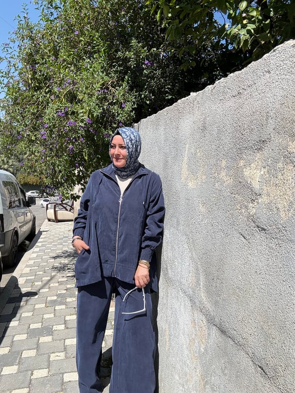 OVERSİZE TENSEL SPOR ŞIK TAKIM