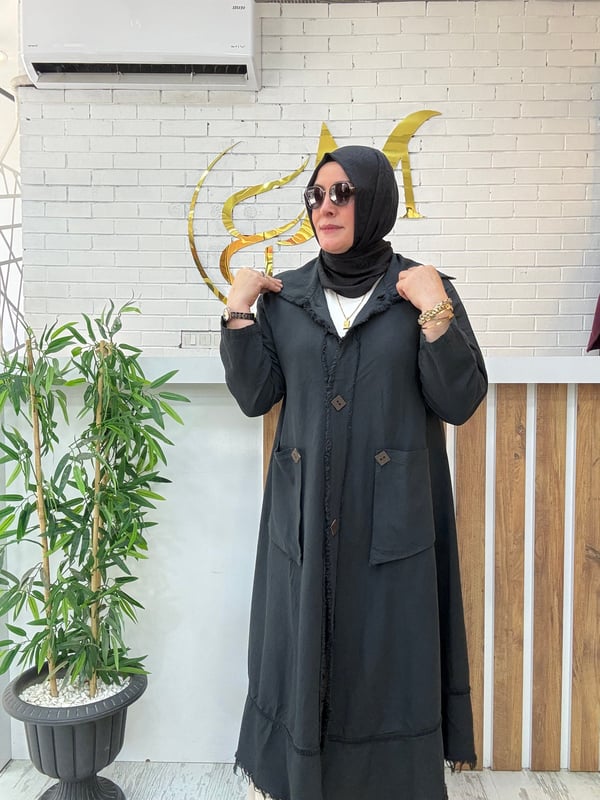 ÖZEL TASARIM KETEN KAP