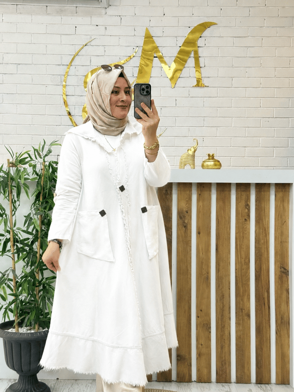 ÖZEL TASARIM KETEN KAP