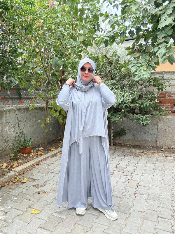 ÖZEL TASARIM ÜÇLÜ TAKIM (şal dahil)