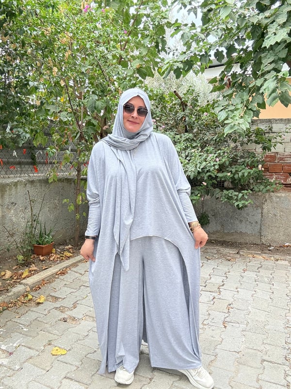 ÖZEL TASARIM ÜÇLÜ TAKIM (şal dahil)