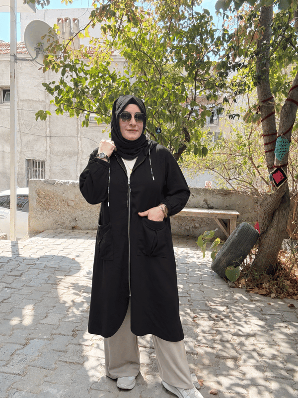 PAMUKLU GABARDİN GİY ÇIK KAP