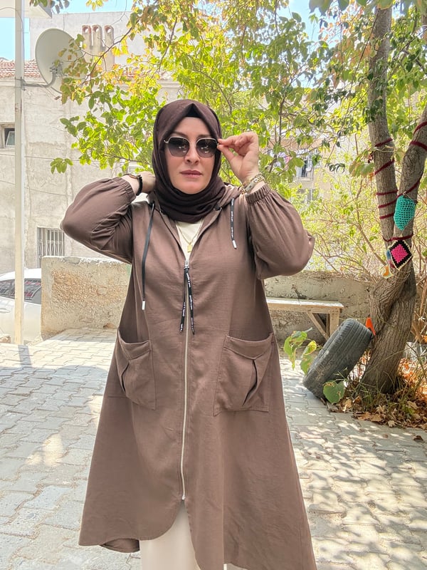PAMUKLU GABARDİN GİY ÇIK KAP
