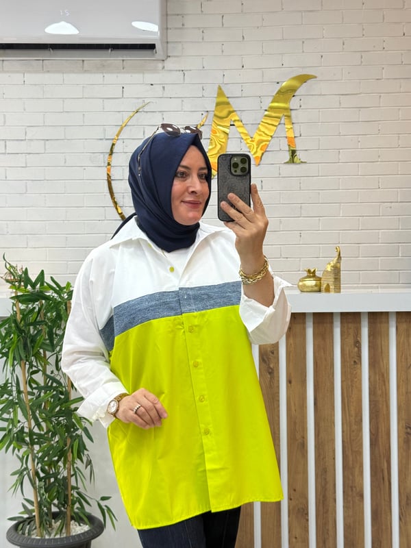 PAMUKLU SPOR POPLİN GÖMLEK