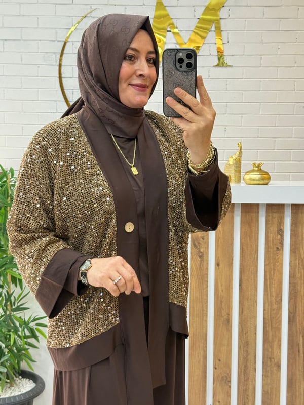 PUL PAYET CEKETLİ ÜÇLÜ TAKIM