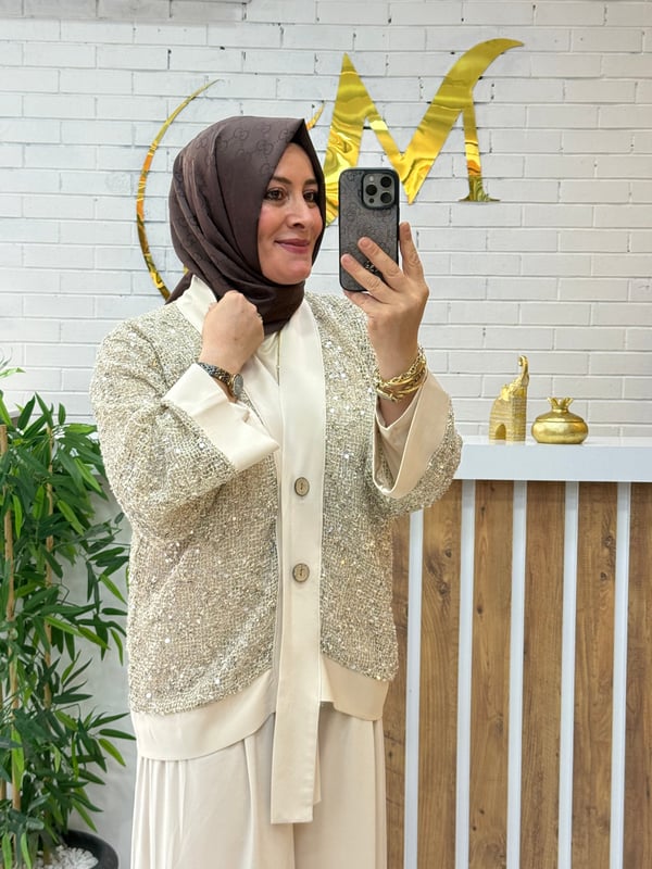 PUL PAYET CEKETLİ ÜÇLÜ TAKIM