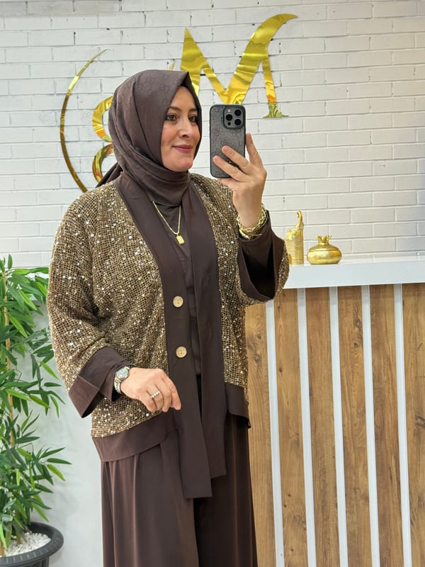 PUL PAYET CEKETLİ ÜÇLÜ TAKIM