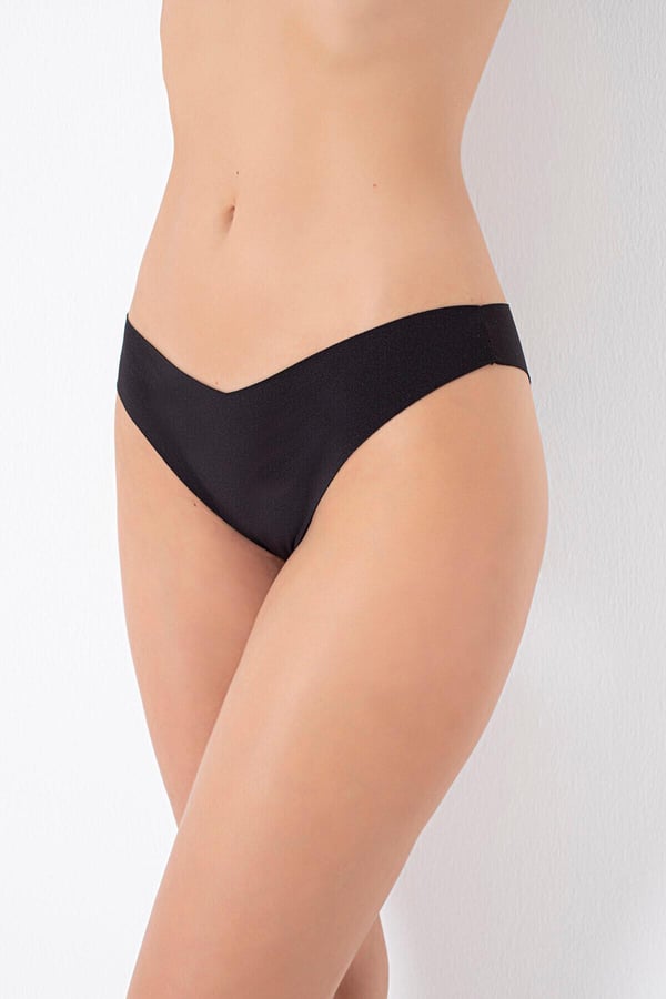 3lü lazer kesim v shape brazilian külot