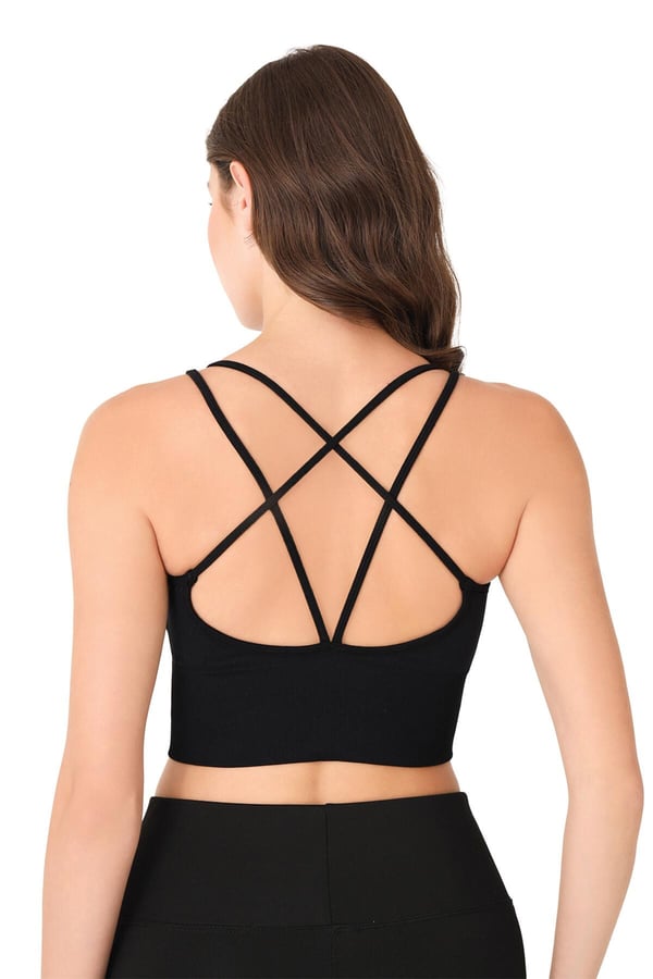 Siyah Seamless Büstiyer