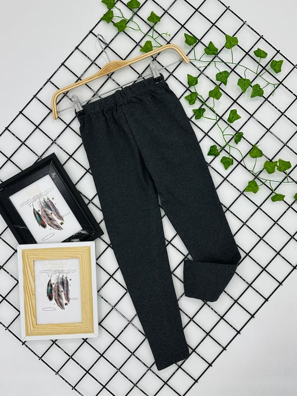 1111 Termal İçlik Penye Unisex Tayt-FÜME