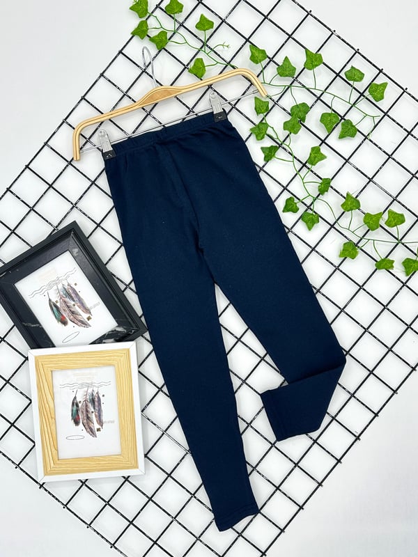 1111 Termal İçlik Penye Unisex Tayt-LACİVERT
