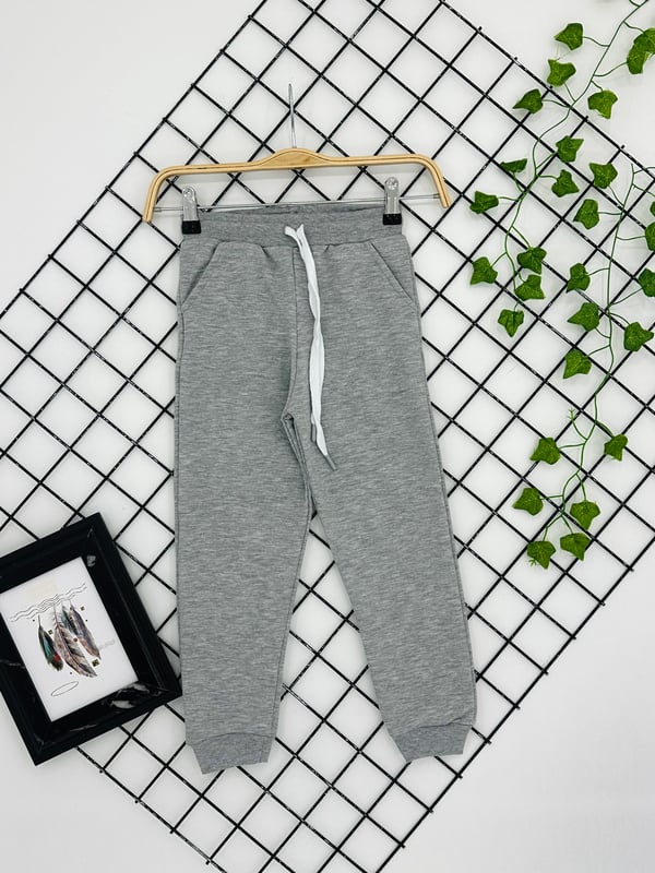 17807 Bel Lastikli Cepli Mevsimlik Unisex Tek Alt-GRİ