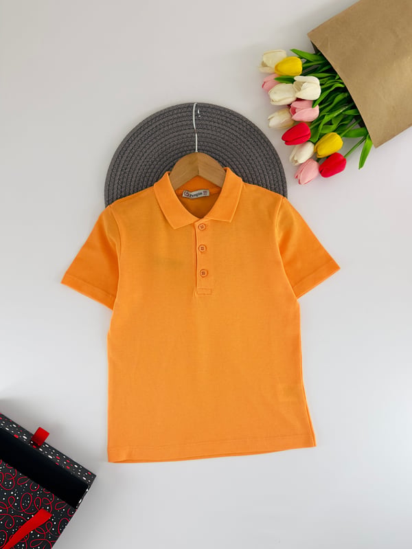 2375 Polo Yaka Unisex Çocuk Lacost-KAVUN İÇİ