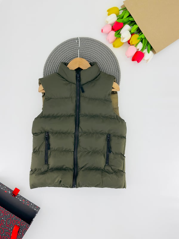 8004 Armalı Erkek Çocuk Şişme Dolum Yelek-YEŞİL