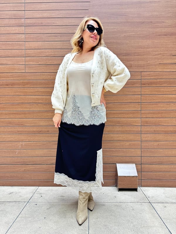 Beli Dantelli Transparan Atlet (krem)