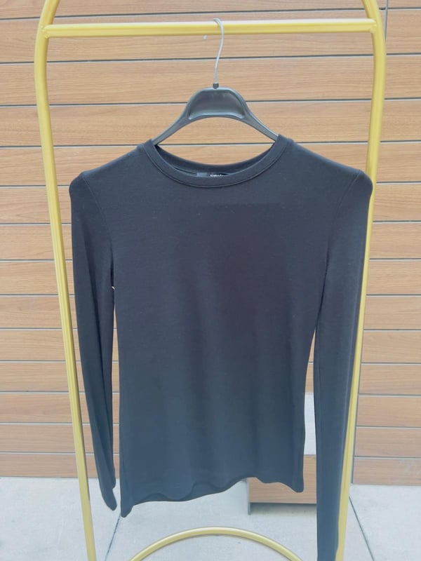 Bisiklet Yaka Hamur Body (Siyah)