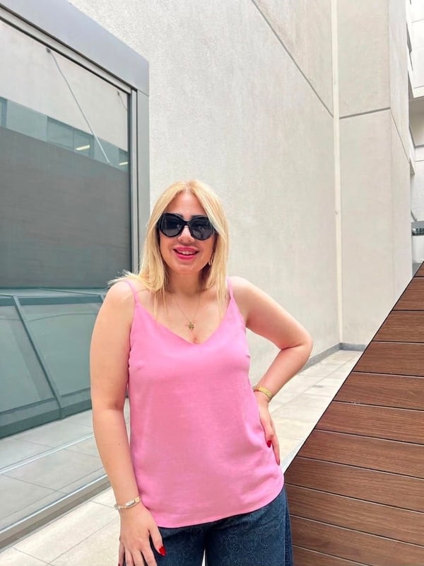 İpli Bluz (Pembe)