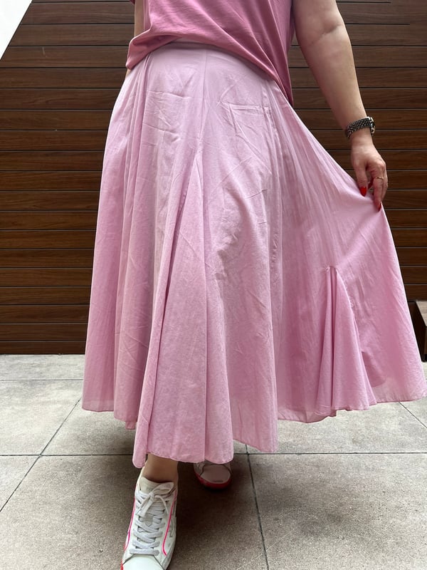 Midi Boy Etek  (Toz Pembe)
