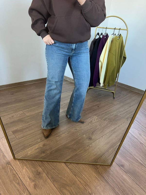 Orijinal Marka İspanyol Paça Jean 