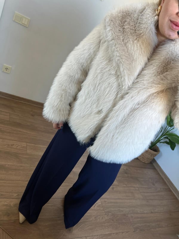Suni Kürk (Krem)