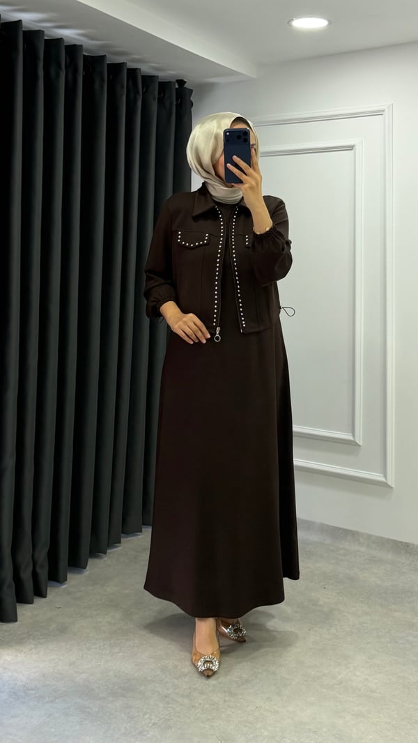 Alya Elbise | Kahve