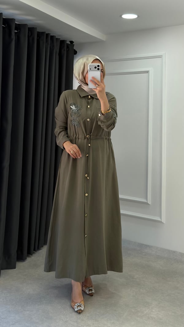 Begüm Elbise | Yeşil