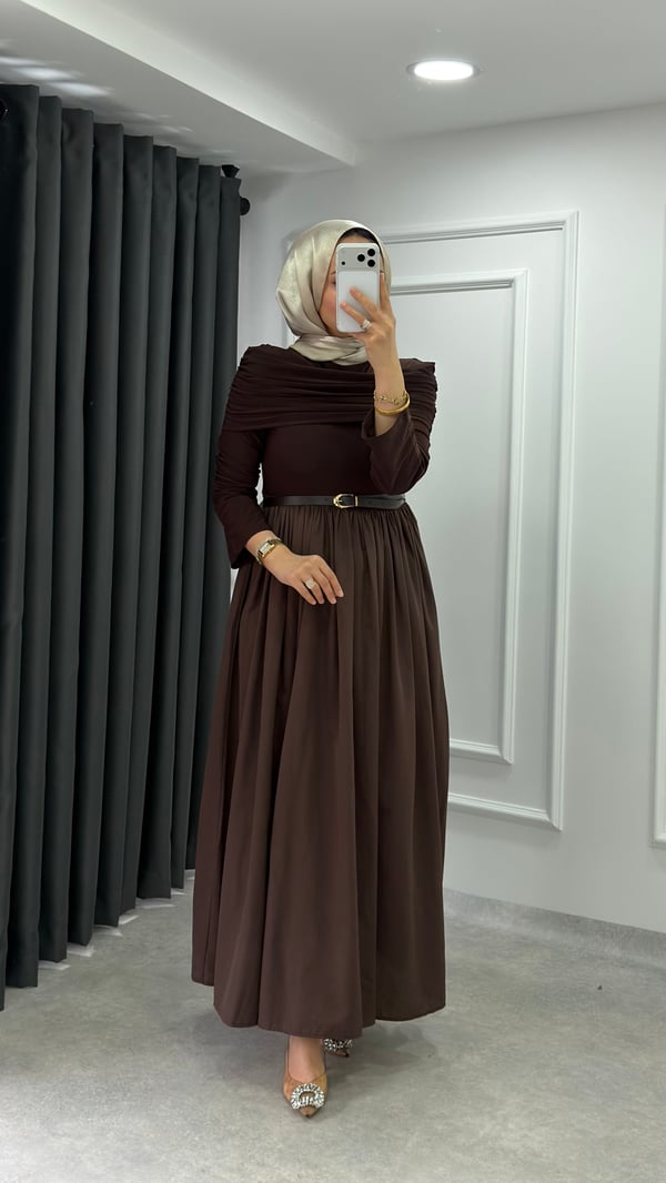 Bella Elbise | Kahve