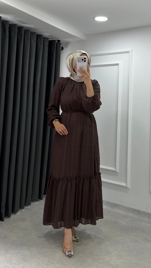 Gülce Elbise | Kahve