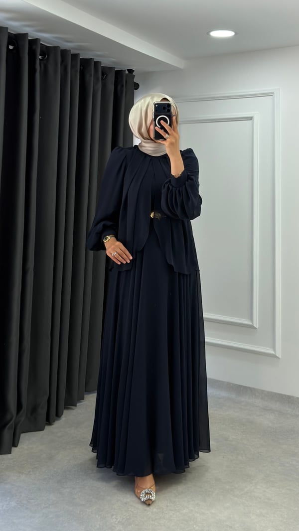 Gülhayat Elbise | Lacivert