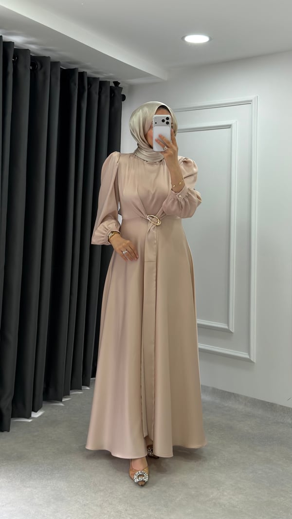 Handan Elbise | Bej