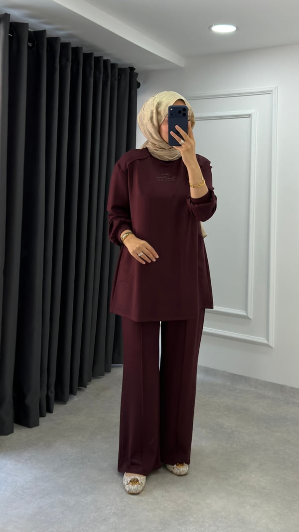Mila Oysho Takım | Mürdüm