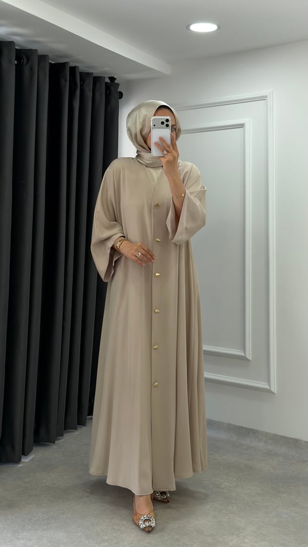 Nilüfer Abaya | Bej