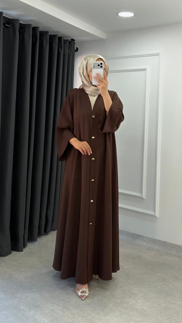 Nilüfer Abaya | Kahve