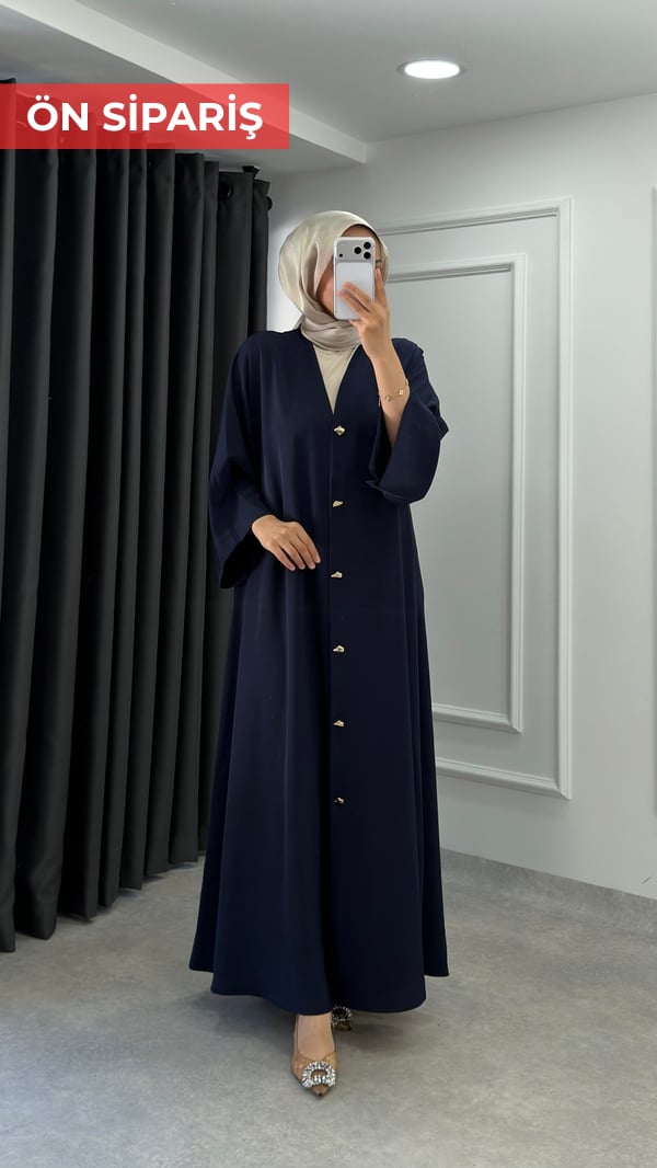 Nilüfer Abaya | Lacivert