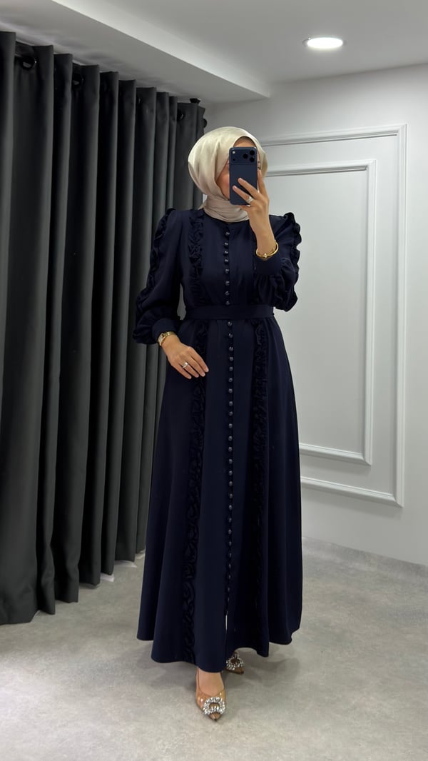 Nuran Elbise | Lacivert