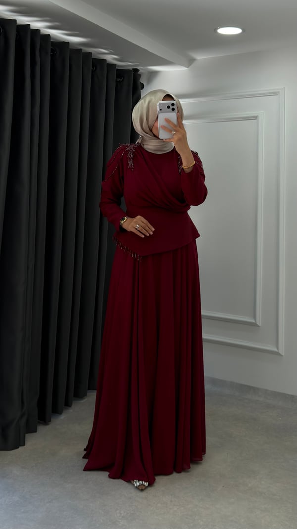 Nursel Elbise | Bordo