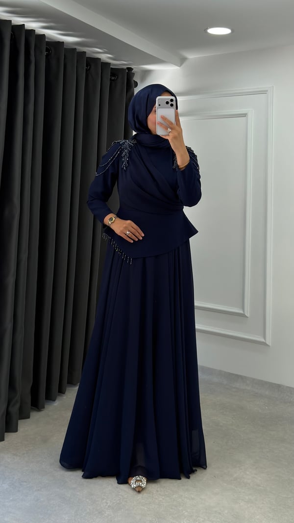 Nursel Elbise | Lacivert