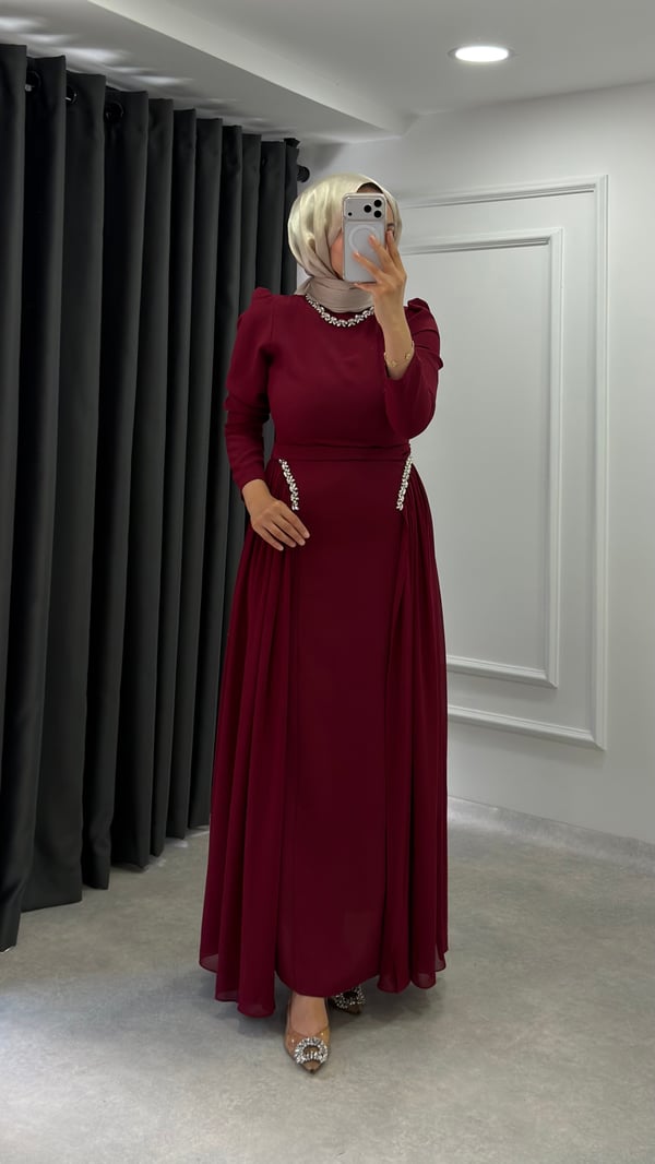 Sabiha Elbise | Bordo