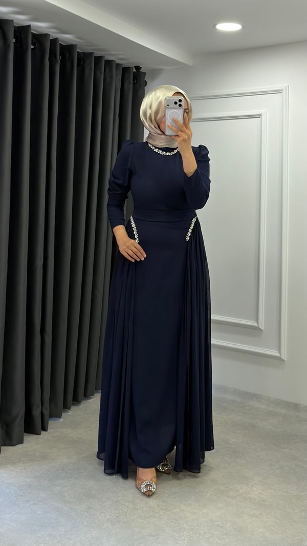 Sabiha Elbise | Lacivert