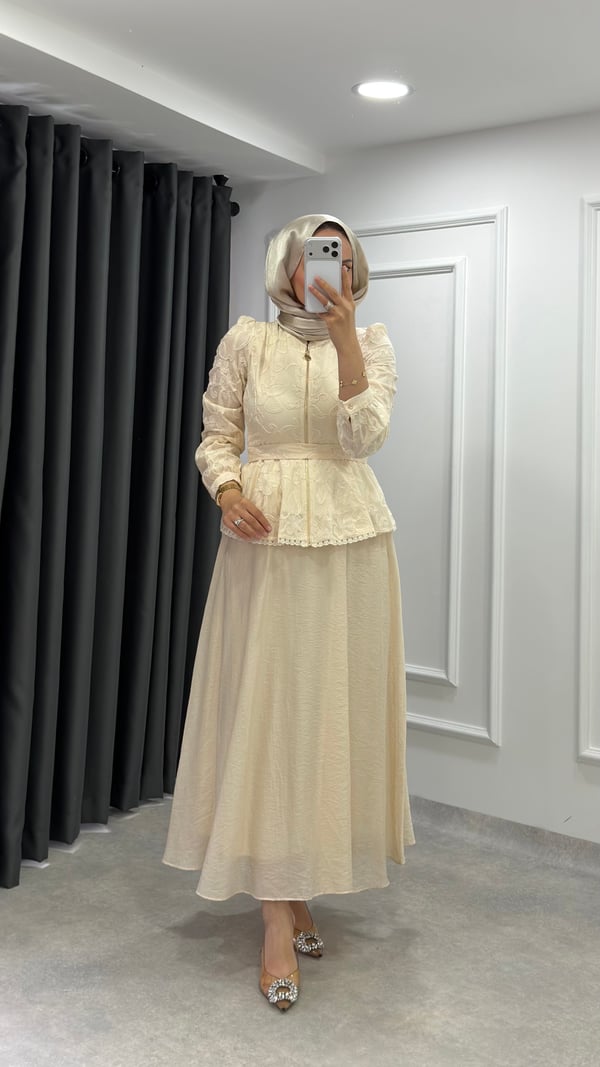 Safiye Takım | Bej