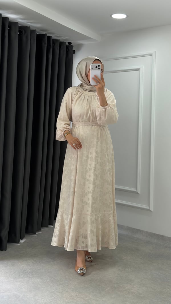 Şeyma Elbise | Bej