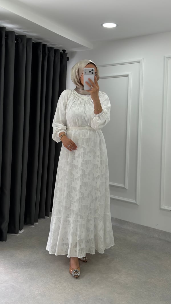 Şeyma Elbise | Beyaz