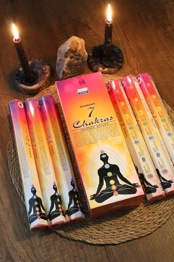 7 Çakra Spiritüel Tütsü 6’lı Paket