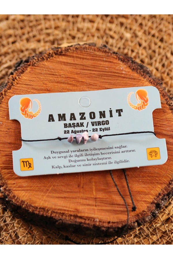 Amazonit Spiritüel Enerji Bileklik