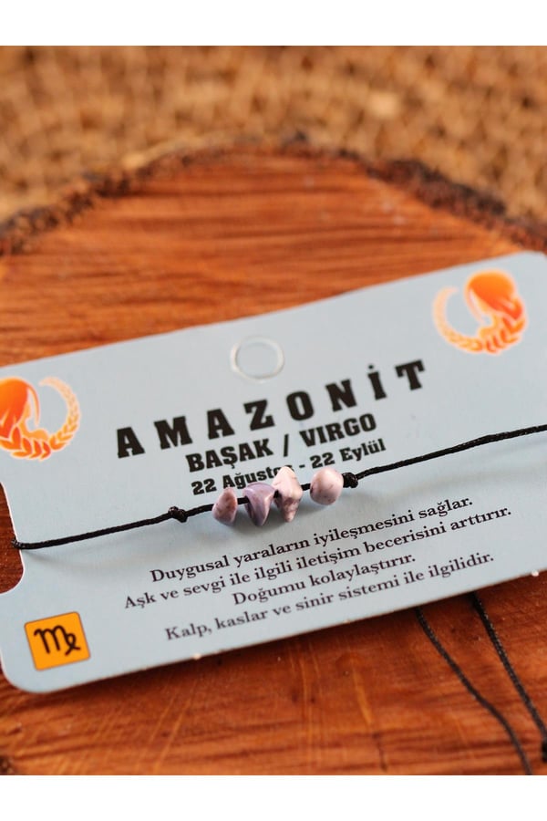 Amazonit Spiritüel Enerji Bileklik