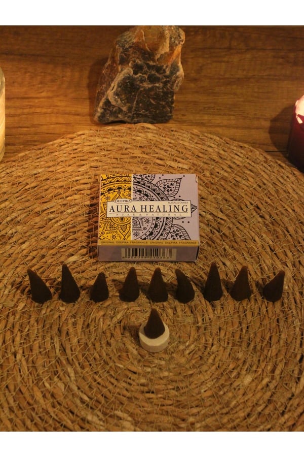 Aura Healing Konik Tütsü Paketi (10 Adet konik tütsü içerir)