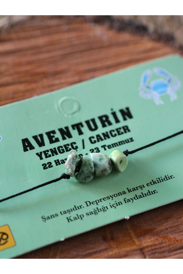 Aventurin Spiritüel Enerji Bileklik