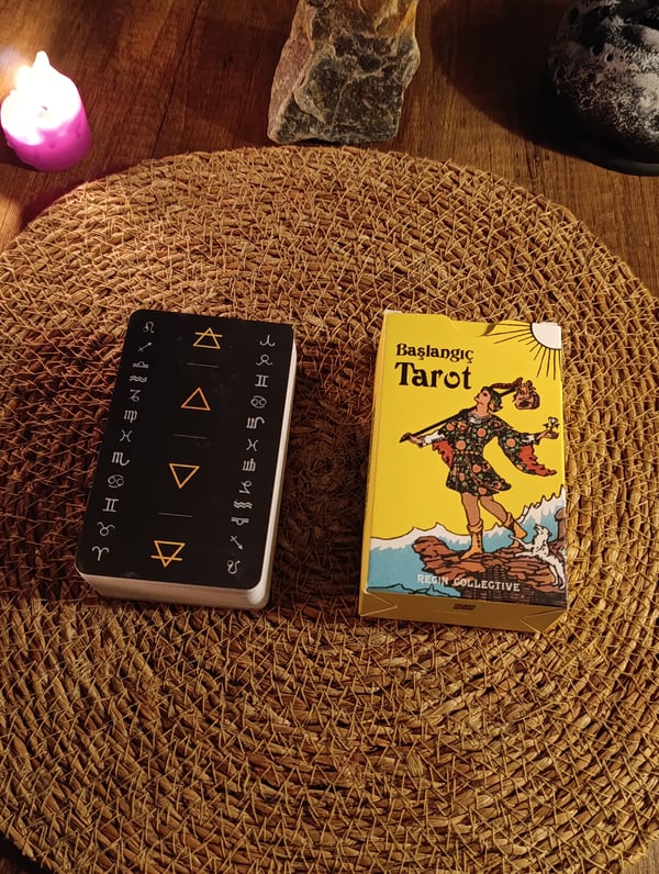 Başlangıç Tarot Destesi 78 Kart - Arındırma Kesesi Hediyeli